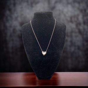 Kendra Scott Ari White Mother of Pearl Heart Necklace